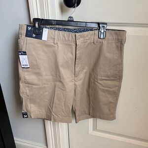 Daniel Cremieux Men's Khaki Flat Front Shorts